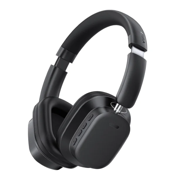 1Hora AUT250 Wireless Headphones – Bluetooth 5.3, Black