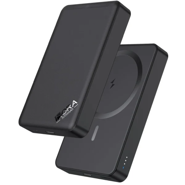 1Hora GAR276 5000mAh MagSafe Wireless Power Bank — Black