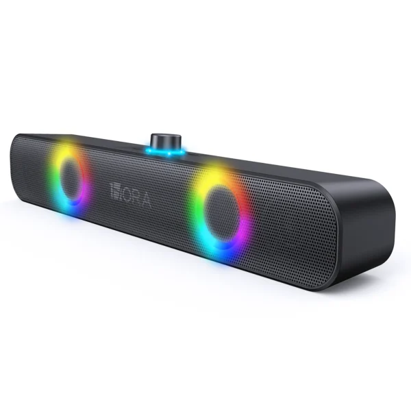 1Hora BOC241 Bocina – RGB Bluetooth 5.1 Speaker with TF & AUX