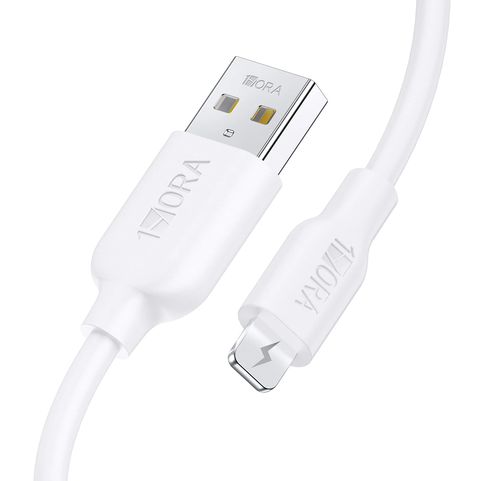 1Hora USB-A to Lightning 2.1A Data Cable — 1m CAB238