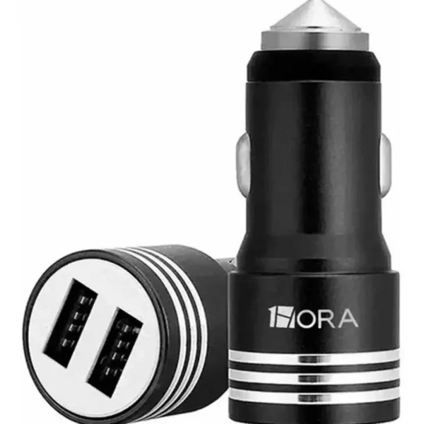 1Hora GAR089 V8 2.1A Wired Car Charger with Micro USB