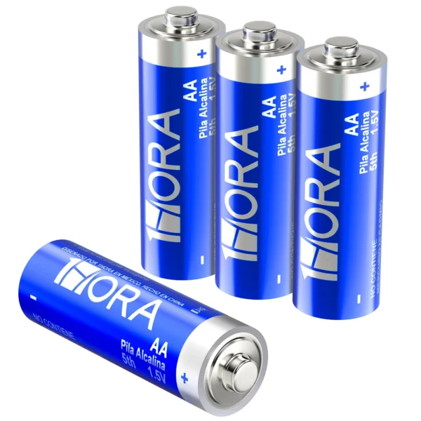 1Hora Industrial Alkaline AA Batteries