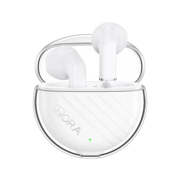 1Hora True Wireless Earphones AUT209 – Transparent Case, Touch Control