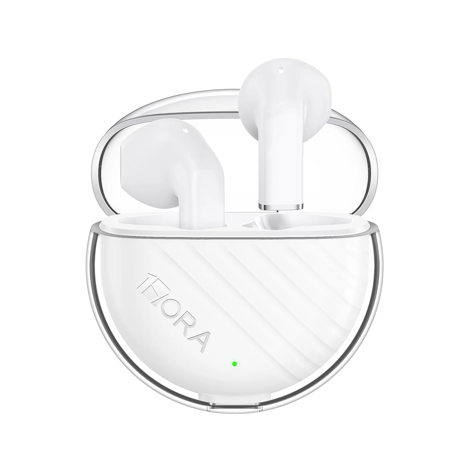 1Hora True Wireless Earphones AUT209 – Transparent Case, Touch Control - Image 2