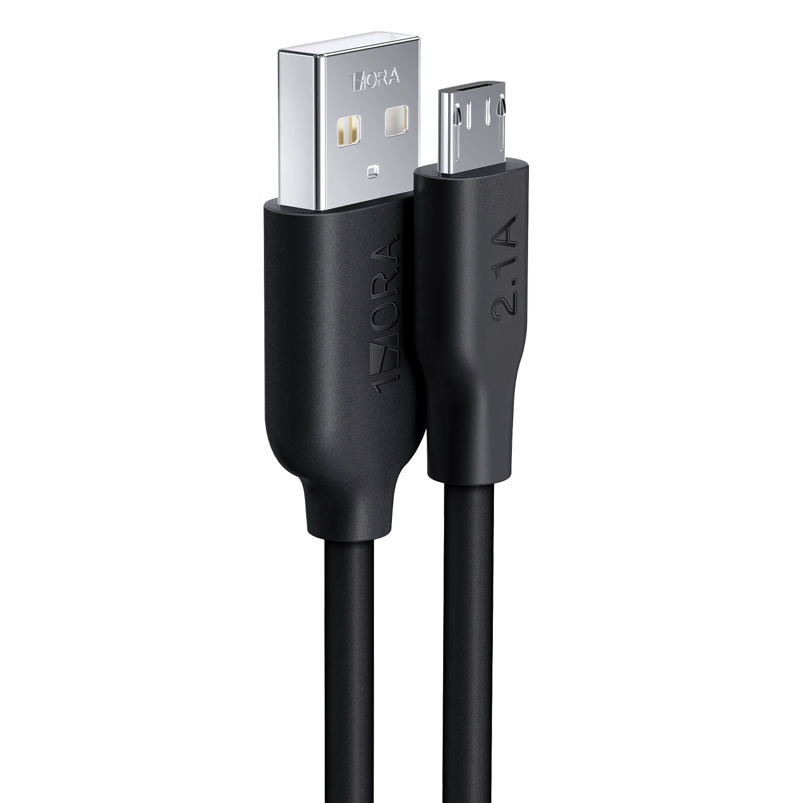 1Hora V8 Series USB to Micro USB Cable – 1m Reinforced, QC Fast Charge