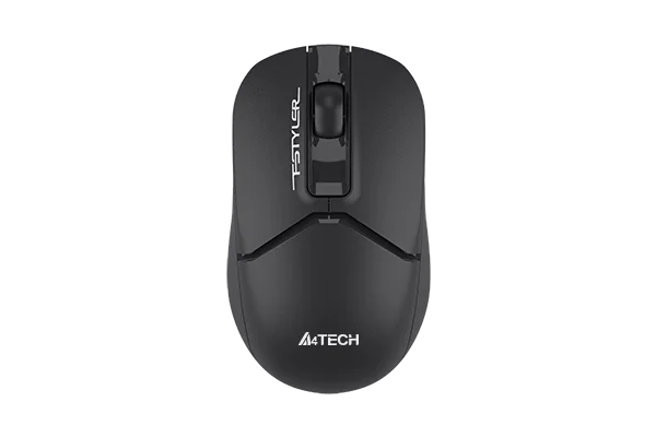 A4Tech FB12S Fstyler Dual-Mode Bluetooth & 2.4G Silent Click Mouse — USB, Non-Rechargeable