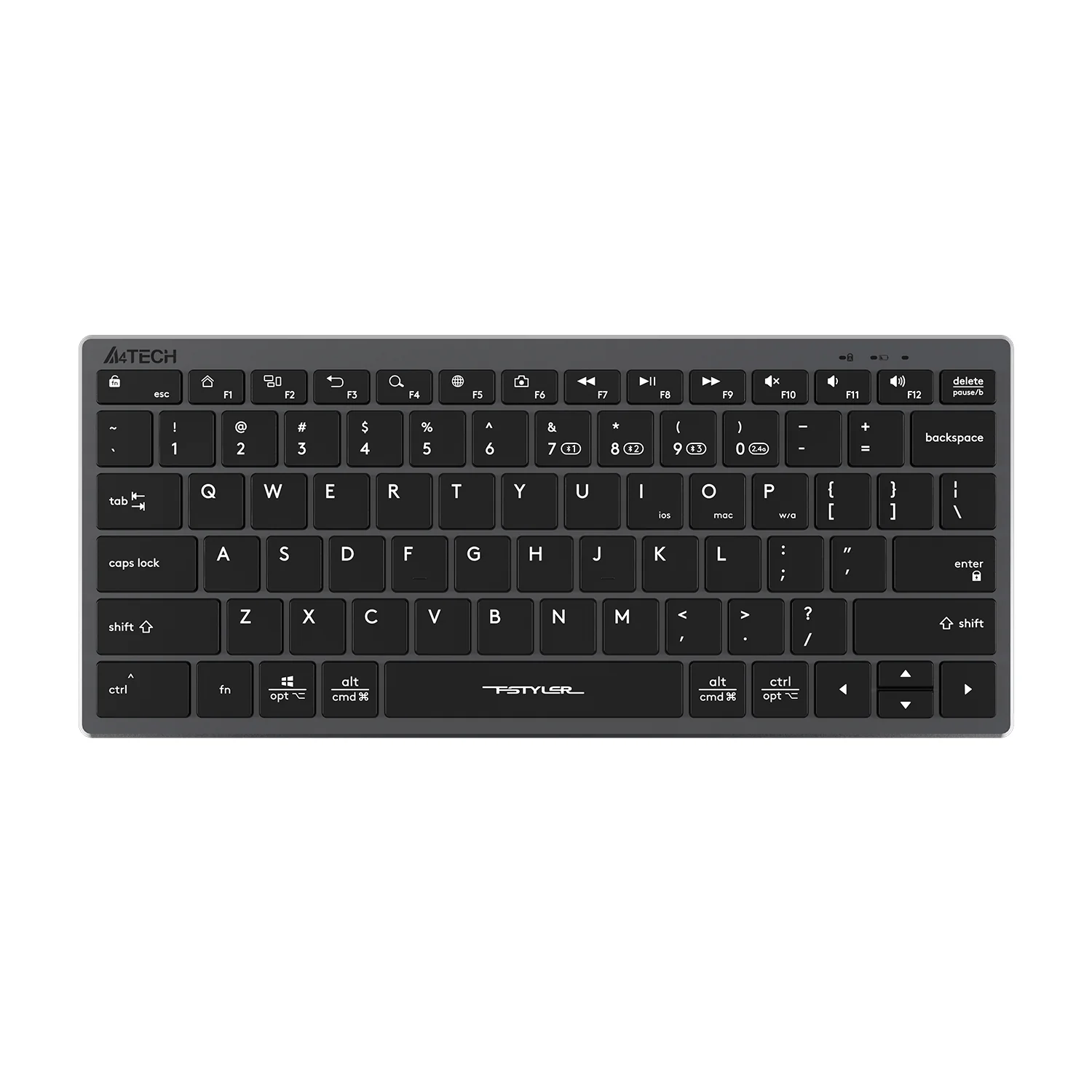 A4Tech FBX51C Mini Wireless & Bluetooth Keyboard - Image 2