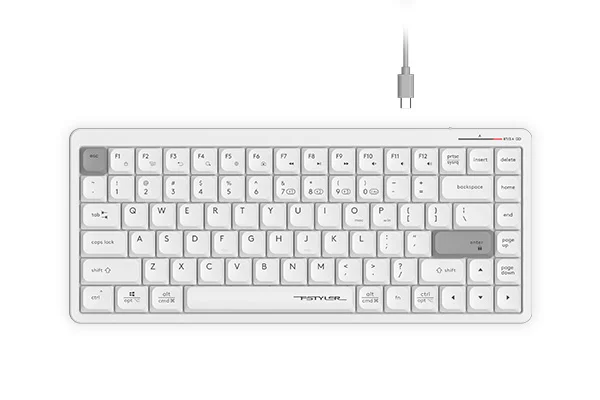 A4Tech FBX53C Fstyler Bluetooth & 2.4G Scissor Switch Keyboard — Ultra-Slim - Image 3