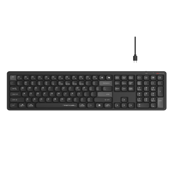 A4Tech FBX55C Bluetooth & 2.4G Wireless Keyboard – Black