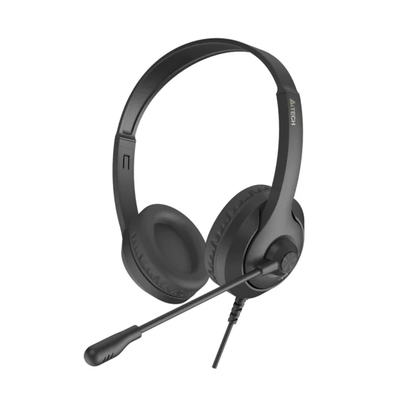 A4Tech FH100i Stereo Headset – 40 mm Drivers, Wired with Omni Mic