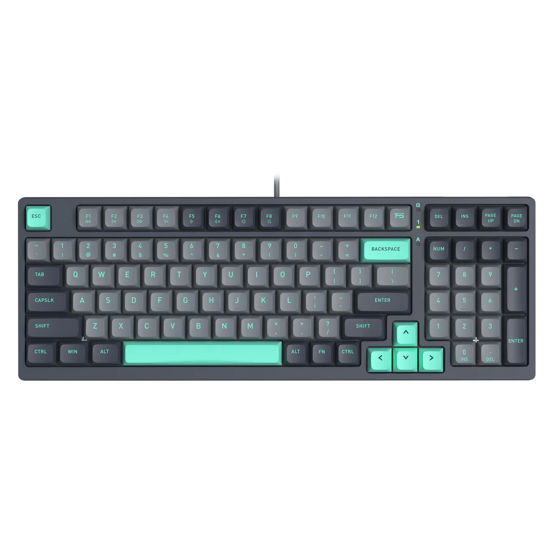 A4Tech FS-300 Hot Swappable Mechanical Keyboard – Panda Rock Climbing