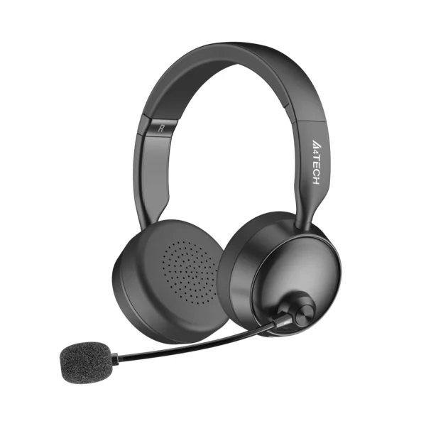 A4Tech Fstyler BH235 Wireless Headset – 55H Playtime, Noise-Cancelling Mic