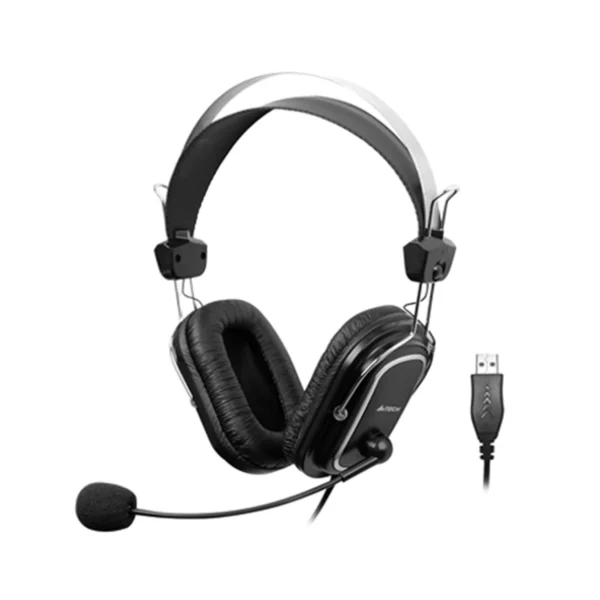 A4Tech HU-50 ComfortFit Stereo USB Headset with Media Controls
