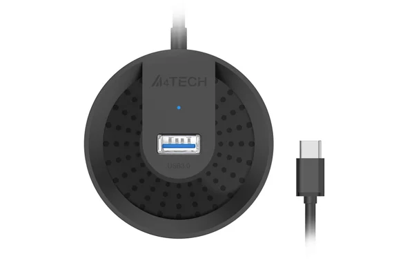 A4Tech HUB-30C USB 3.0 Type-C Hub Cable — 50 cm, 4 Ports