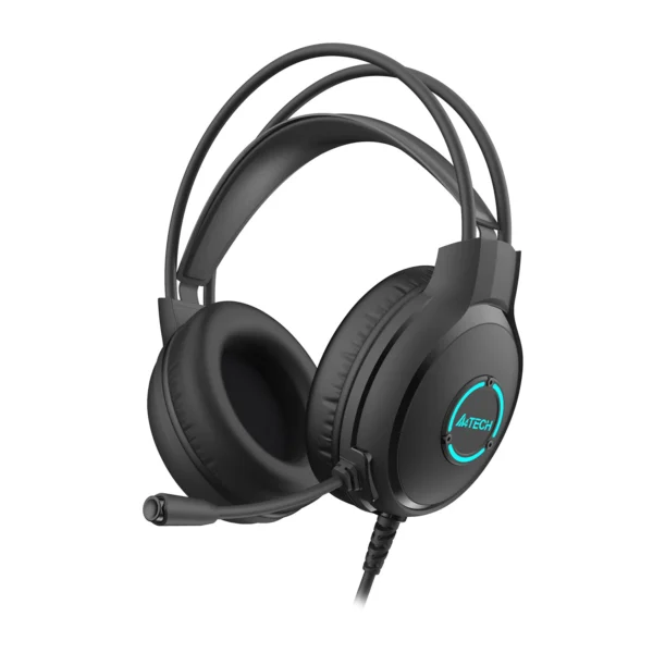 A4Tech FH300U Neon Illuminate USB Stereo Headset — 50mm Drivers