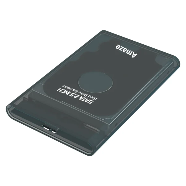 Amaze A205 USB 3.0 2.5" External HDD/SSD Enclosure — Crystal Case
