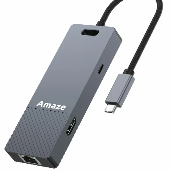 Amaze A326 Alloy Series 6-in-1 USB-C Multiport Hub