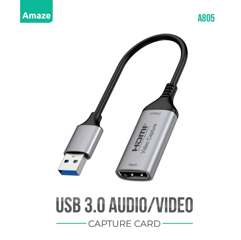 Amaze A805 USB 3.0 HDMI Audio/Video Capture Card