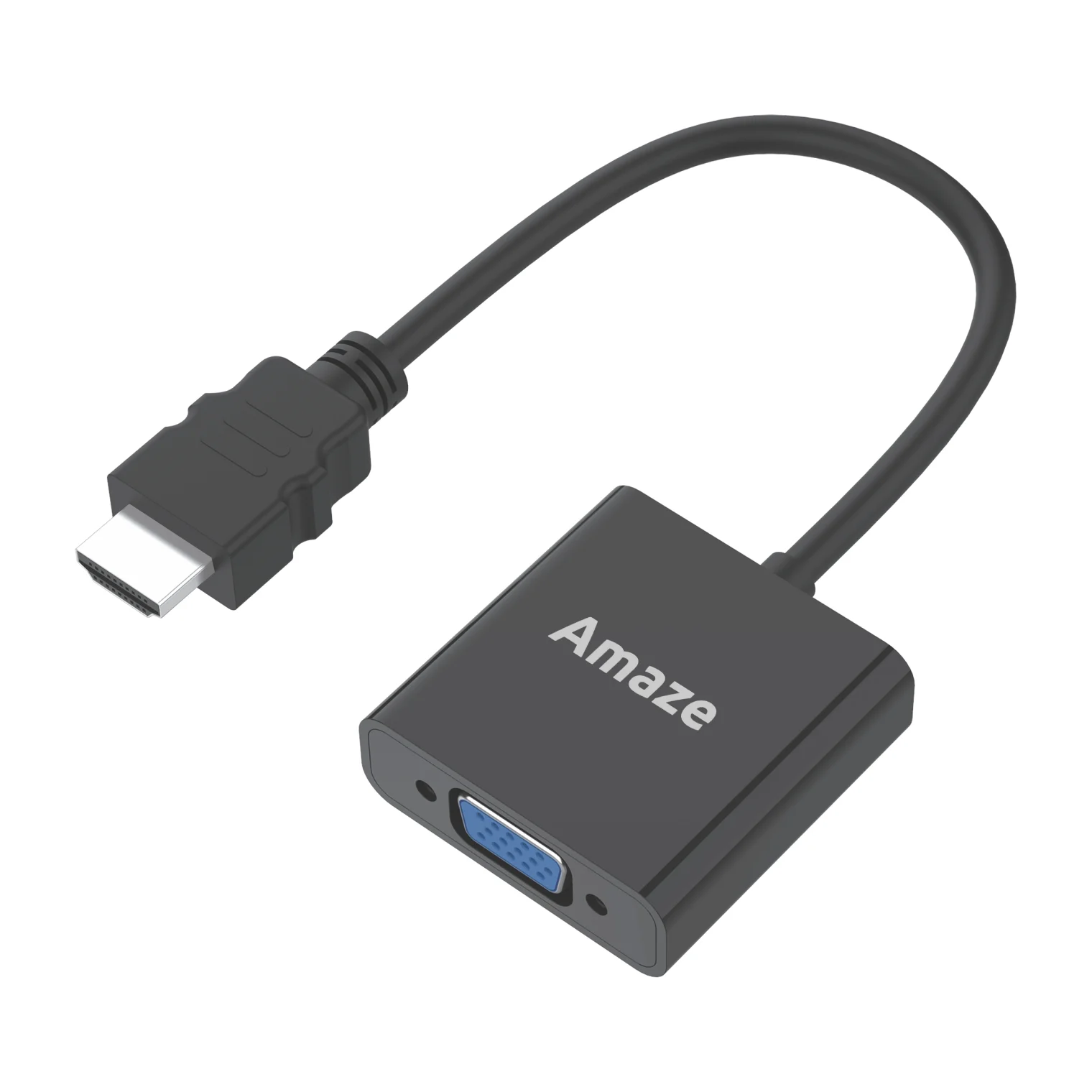 Amaze A822 HDMI to VGA Adapter — 1080p, Plug-and-Play