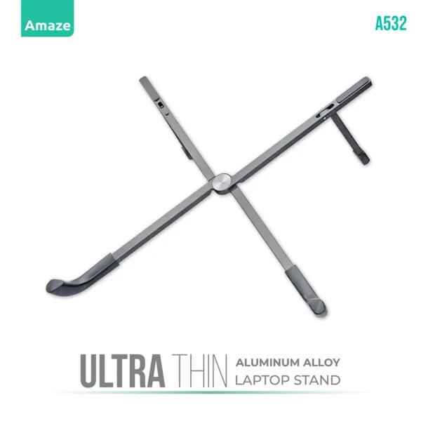 Amaze A532 Ultra Thin Aluminum Alloy Laptop Stand