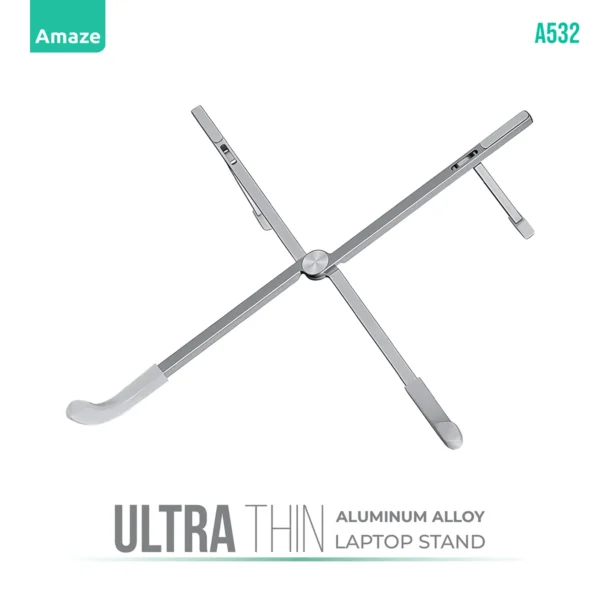 Amaze A532 Ultra Thin Aluminum Alloy Laptop Stand