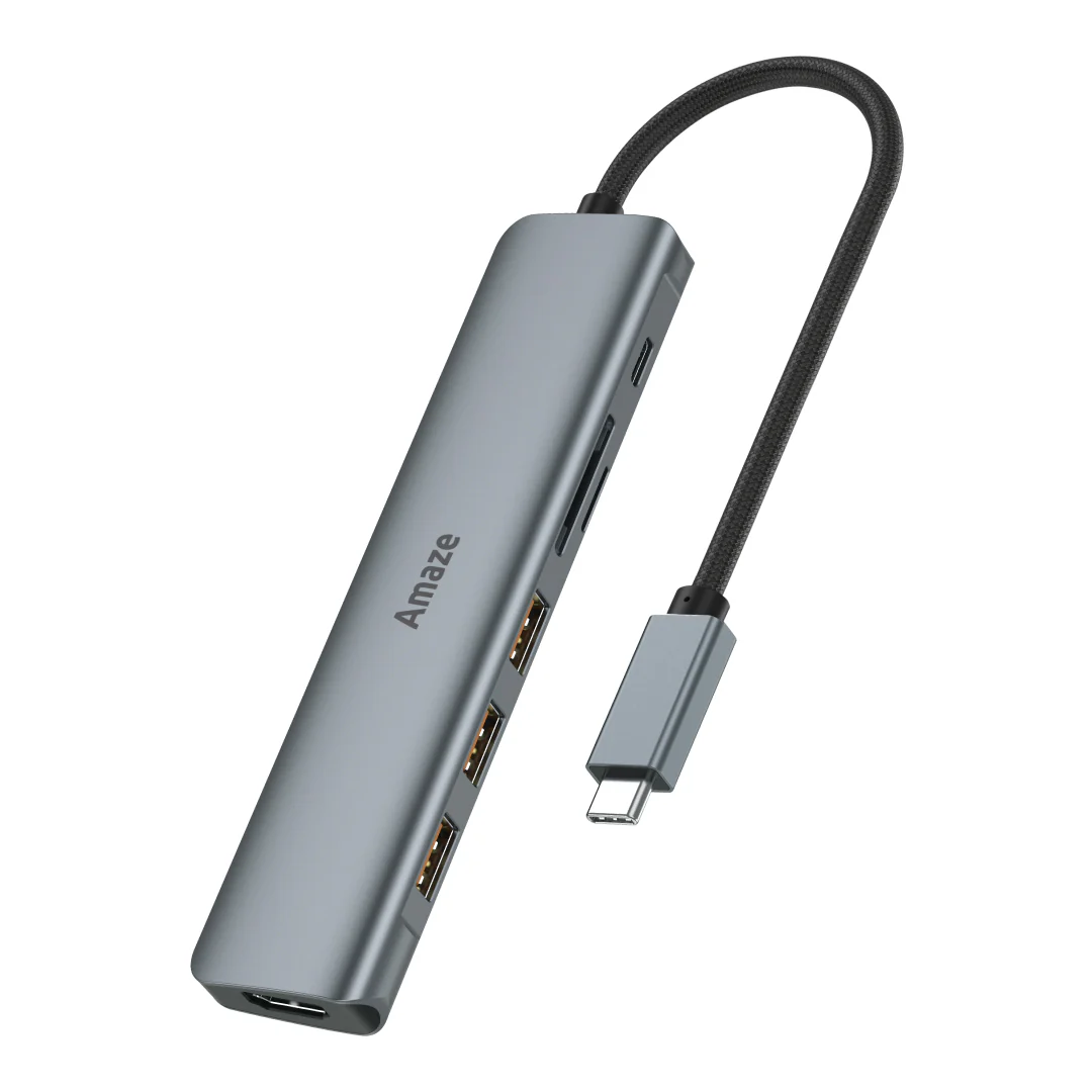 Amaze Connect Pro A330 7-in-1 USB-C Multiport Hub — 8K HDMI