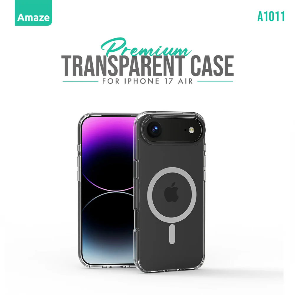 Amaze Premium Transparent MagSafe Case A1011 - Image 2