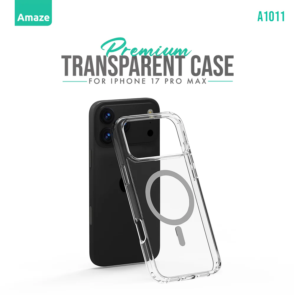 Amaze Premium Transparent MagSafe Case A1011 - Image 3