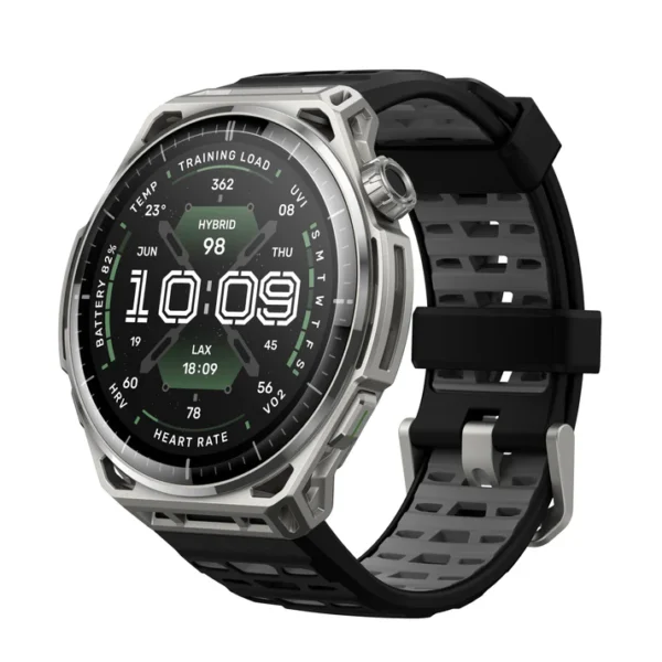 Amazfit Balance 3 Smartwatch — Stainless Steel, Sapphire Glass