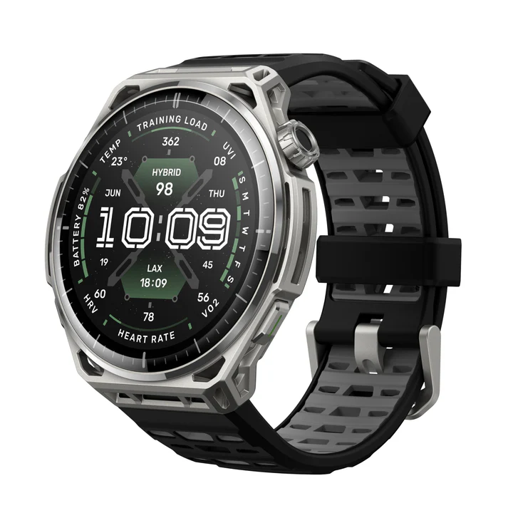 Amazfit Balance 3 Smartwatch — Stainless Steel, Sapphire Glass