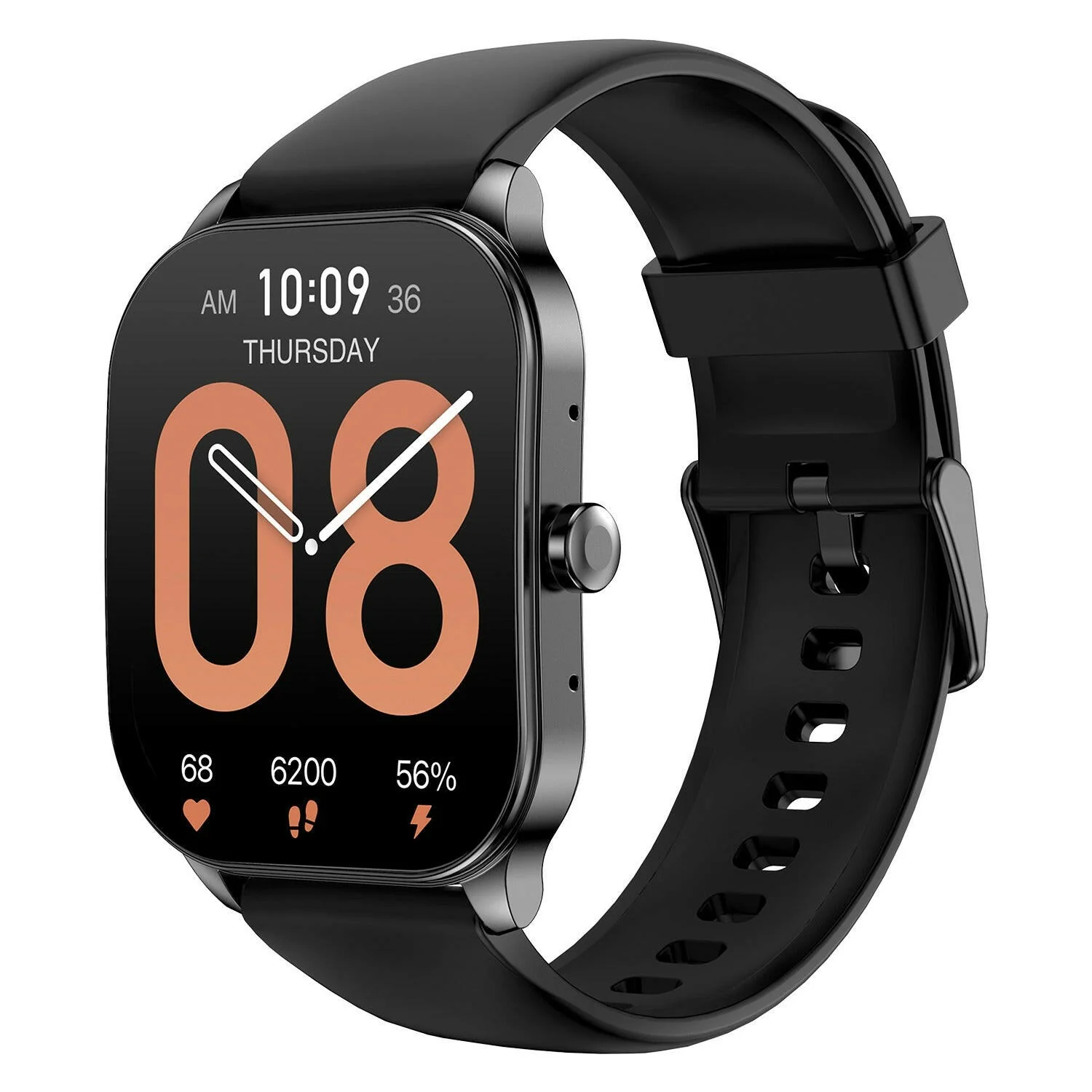 Amazfit Pop 3S – 1.96″ AMOLED Square Smartwatch, 12-Day Battery