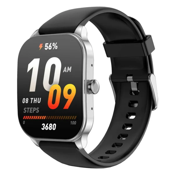 Amazfit Pop 3S – 1.96″ AMOLED Square Smartwatch, 12-Day Battery