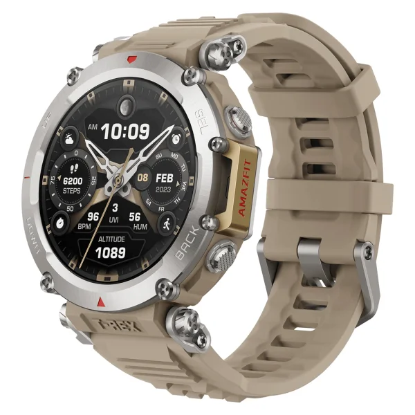 Amazfit T-Rex Ultra Smart Watch — Dual-Band GPS & 20-Day Battery