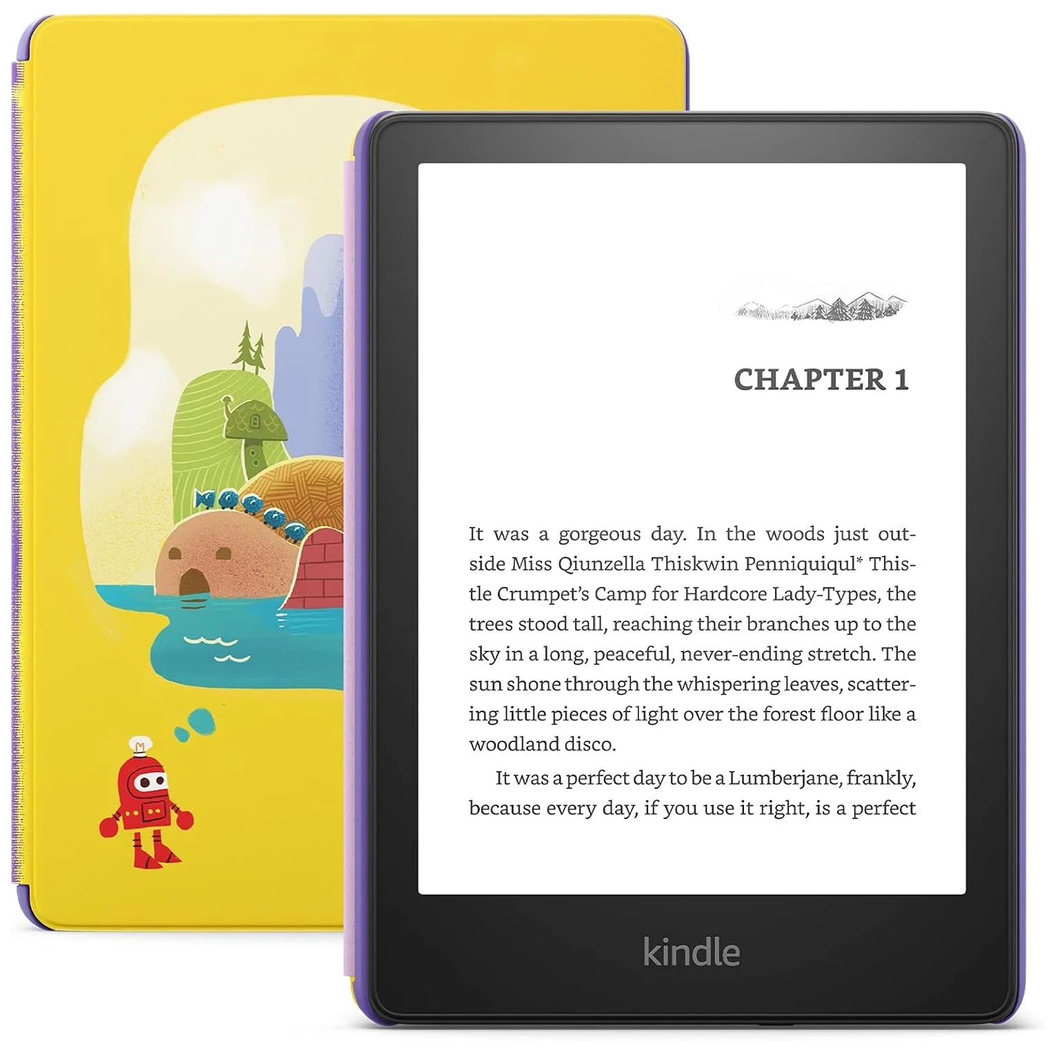 Amazon Kindle Paperwhite 11th Gen for Kids – 16GB with Cover - Image 3