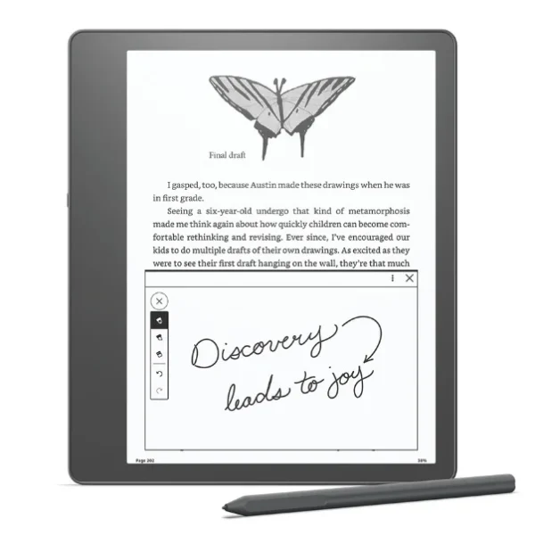 Amazon Kindle Scribe 10.2″ Paperwhite Display with Premium Pen