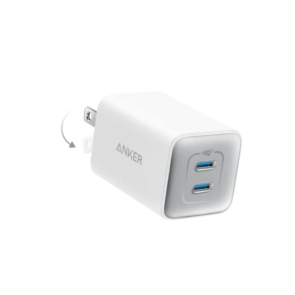 Anker 523 Nano 3 Charger (47 W) – A2039 Dual USB-C