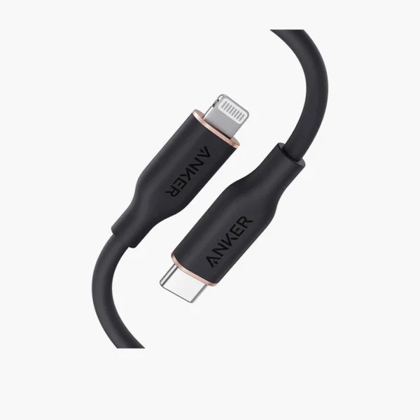 Anker 641 Flow USB-C to Lightning Cable — 0.9 m / 1.8 m (A8662, A8663)