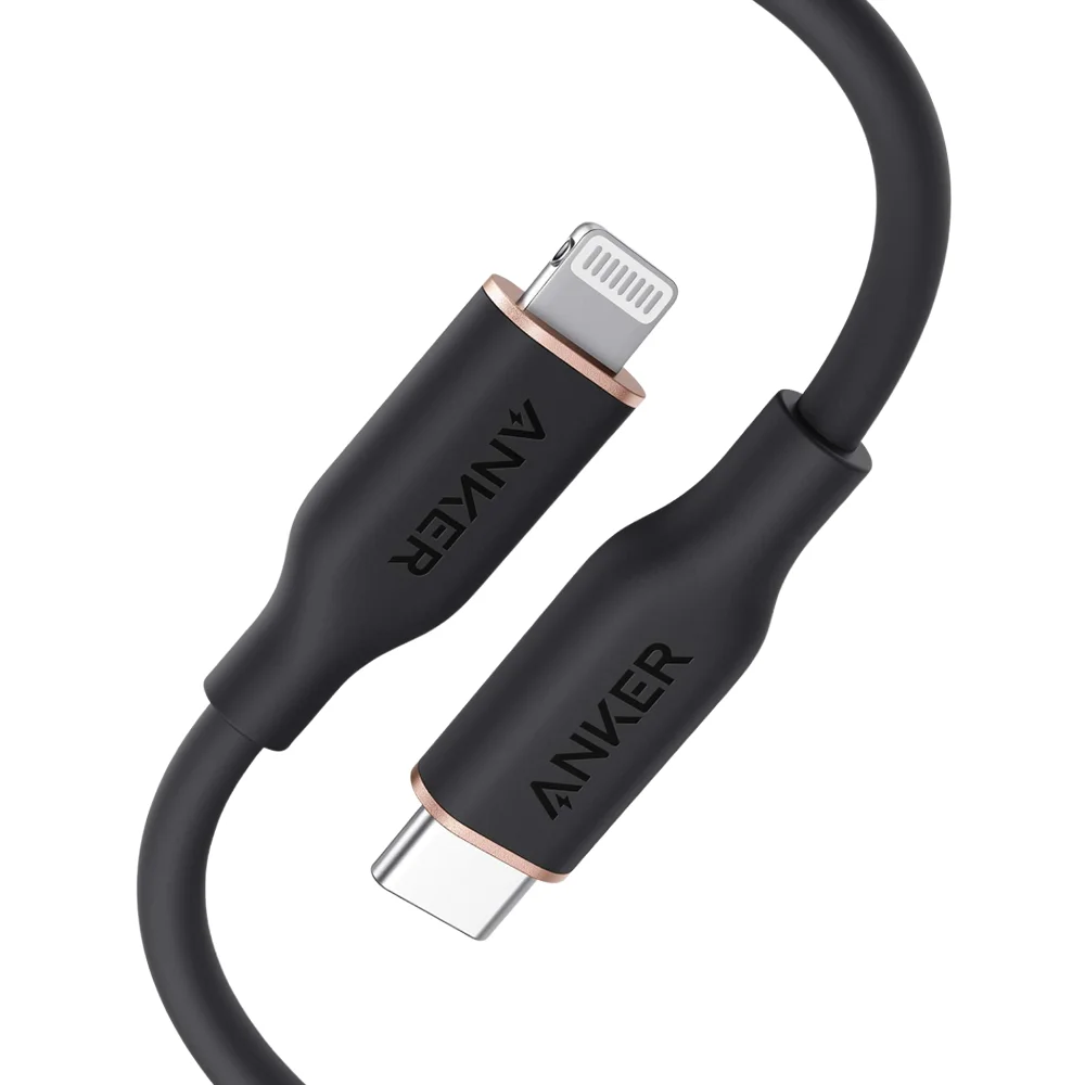 Anker 641 Flow USB-C to Lightning Cable — 0.9 m / 1.8 m (A8662, A8663) - Image 2