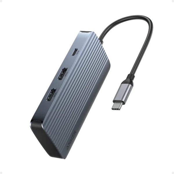 Anker 7-in-1 USB-C Hub Dual Monitor Docking Station — A8374