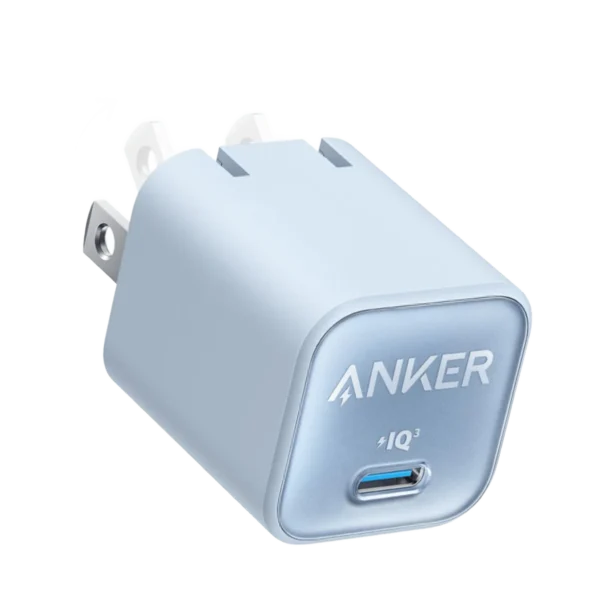 Anker A2147 511 Nano 3 — 30W GaN USB-C Charger