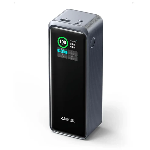Anker Prime A1340 Power Bank — 27,650mAh, 250W 3-Port Portable Charger