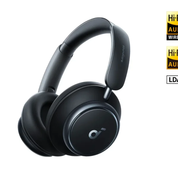 Anker Soundcore Space Q45 Adaptive ANC Headphones — LDAC, Up to 65-Hour Playtime