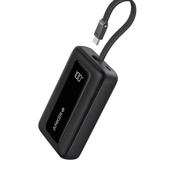 Anker Zolo Power Bank 20000mAh — 30W with Built-In Dual Cables