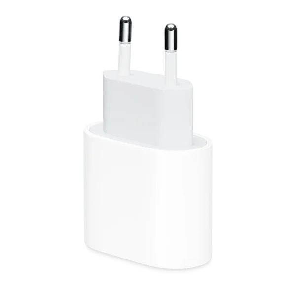 Apple 20W USB-C Power Adapter — Compact Fast Charging