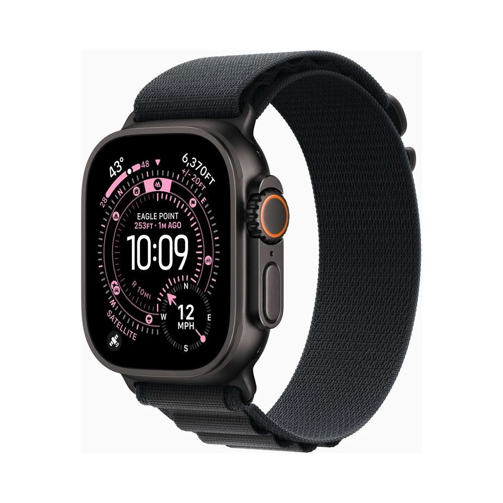 Apple Watch Ultra 3 49mm Black Titanium Case with Alpine Loop - Image 4