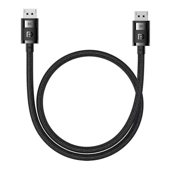 Baseus High Definition Series 8K DP to DP Adapter Cable — 2m, 32Gbps