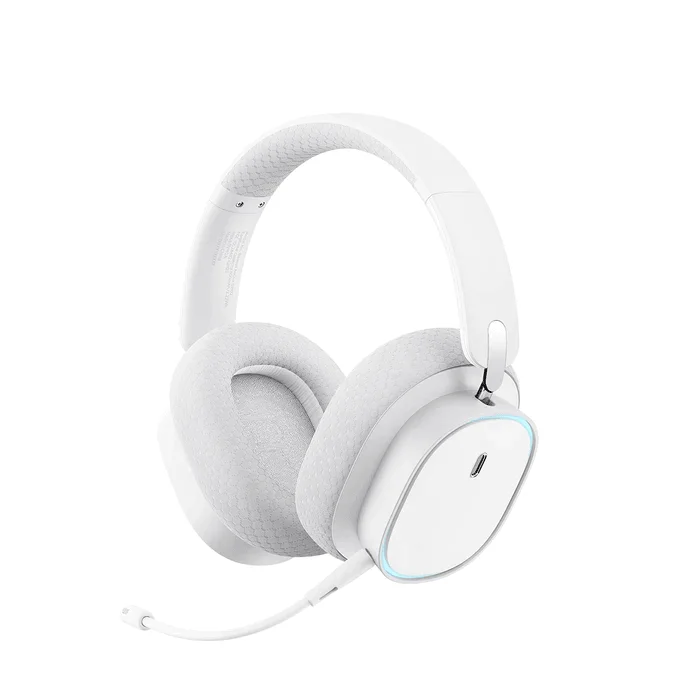 Baseus AeQur GH02 Wireless Gaming Headset — Moon White - Image 2