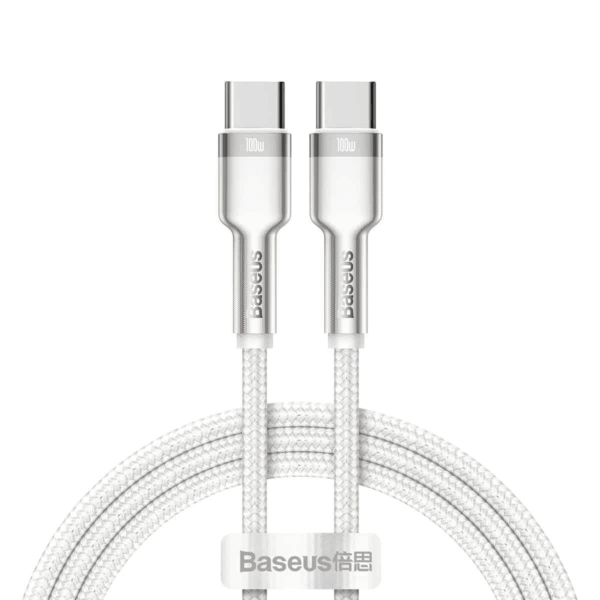 Baseus Cafule Metal Series 100W USB-C to USB-C Data Cable (CATJK-C01)