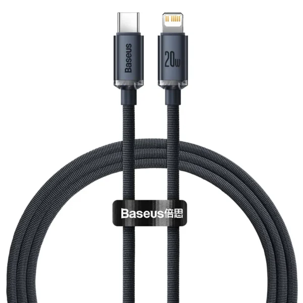 Baseus Crystal Shine Series 20W 2m Type-C to iP Fast Charging Cable