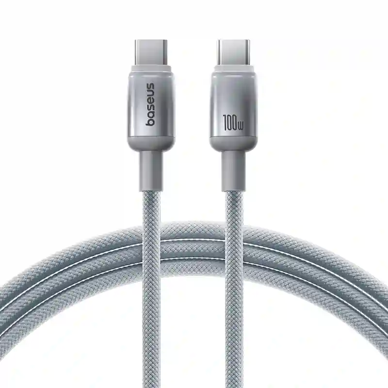 Baseus Discolor Fast Charging Cable USB-C to USB-C 100W — Nylon Braided